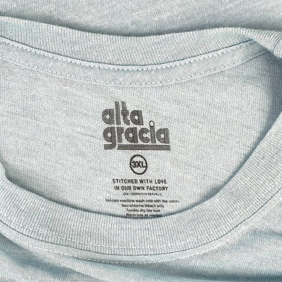 Santa Clara University SCU Alta Gracia Retro T-Shirt XL FIT Mens NWT Collegiate - Picture 4 of 7